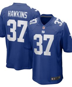 Tre Hawkins New York Giants Nike Team Game Jersey -  Royal