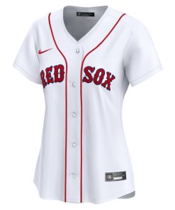 Alternative view of Justin Turner Boston Red Sox Nike Women's  Home Limited Player Jersey - White