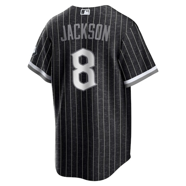 Bo Jackson Chicago White Sox Nike City Connect Replica Player Jersey - Black - Image 3