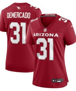 Alternative view of Emari Demercado Arizona Cardinals Nike Women's  Game Jersey -  Cardinal