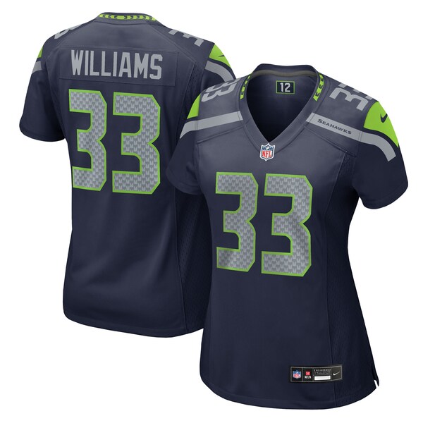 Dee Williams Seattle Seahawks Nike Women's Team Game Jersey - College Navy - Image 8