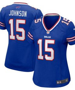 Braydon Johnson Buffalo Bills Nike Women's Team Game Jersey - Royal