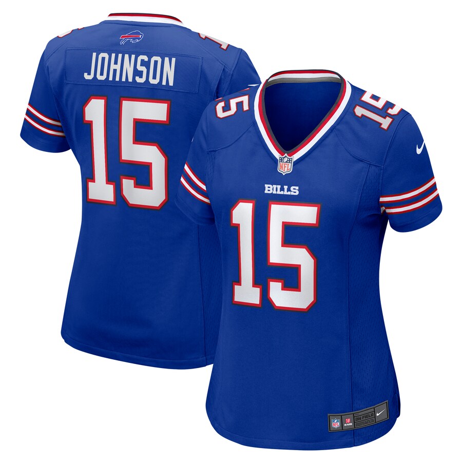 Braydon Johnson Buffalo Bills Nike Women's Team Game Jersey - Royal