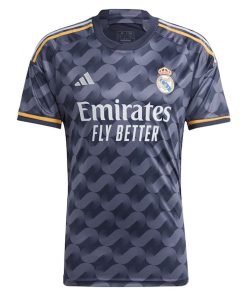 Alternative view of Los Merengues adidas 2023/24 Away Replica Custom Jersey - Navy