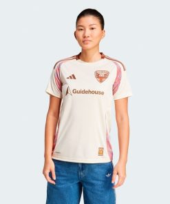 D.C. United adidas Women's 2025 The Soul Kit Replica Jersey - Natural