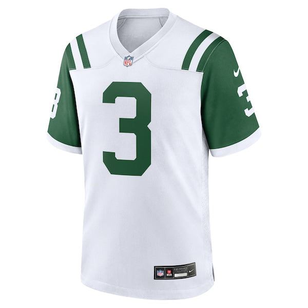 Jordan Whitehead New York Jets Nike Classic Alternate Player Game Jersey - White - Image 2