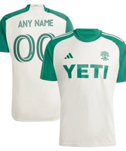 Austin FC adidas 2024 The Armadillo Kit Replica Custom Jersey?¨C Tan
