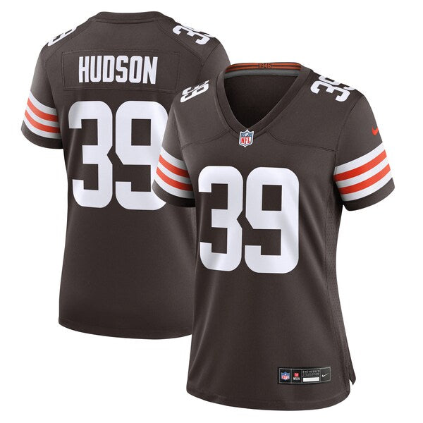 Khaleke Hudson Cleveland Browns Nike Women's Team Game Jersey - Brown - Image 2