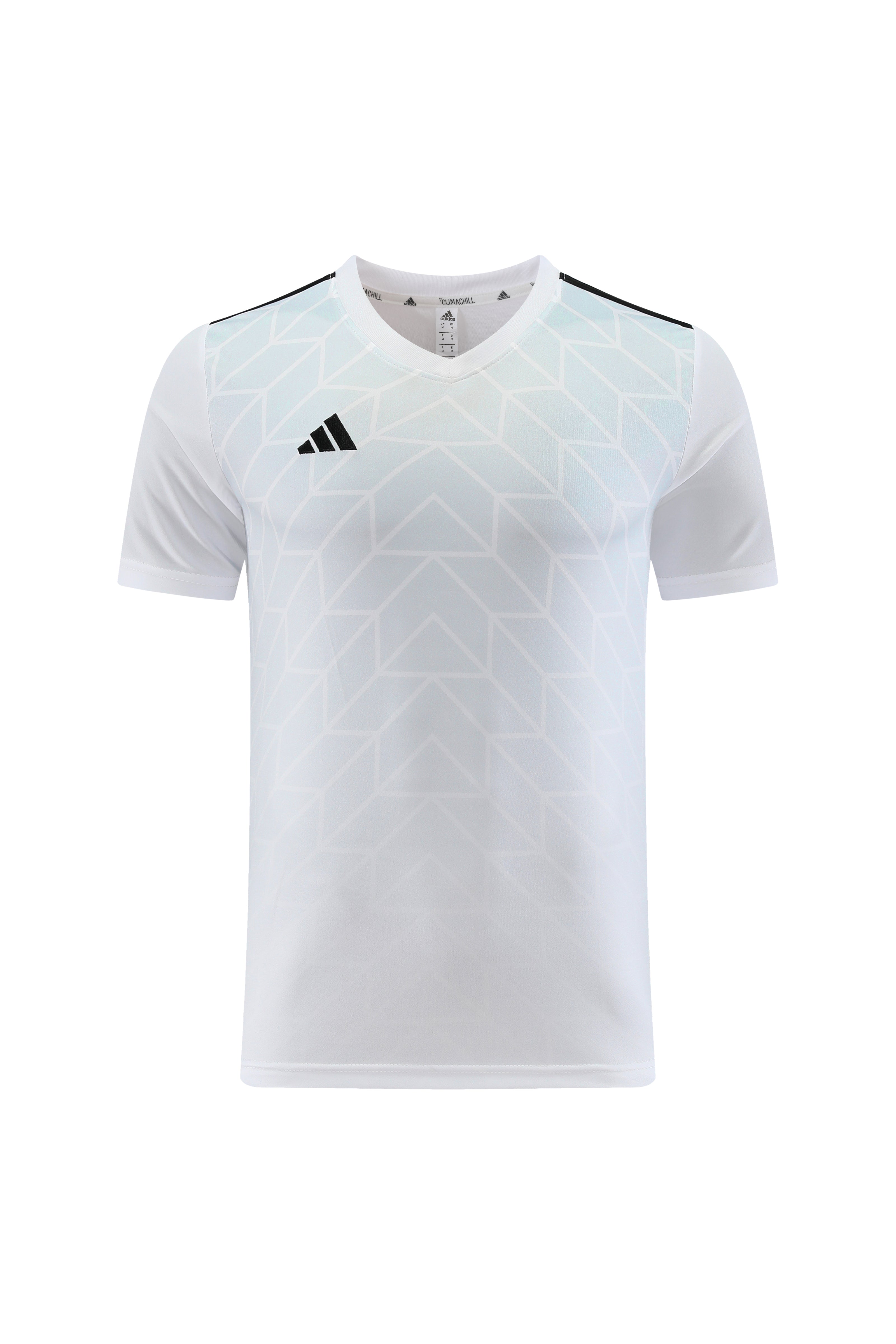 Adidas Short Sleeve Training Jersey Set - AD05- White/Green - Image 4