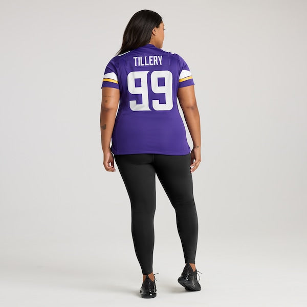 Jerry Tillery Minnesota Vikings Nike Women's Game Jersey - Purple - Image 10