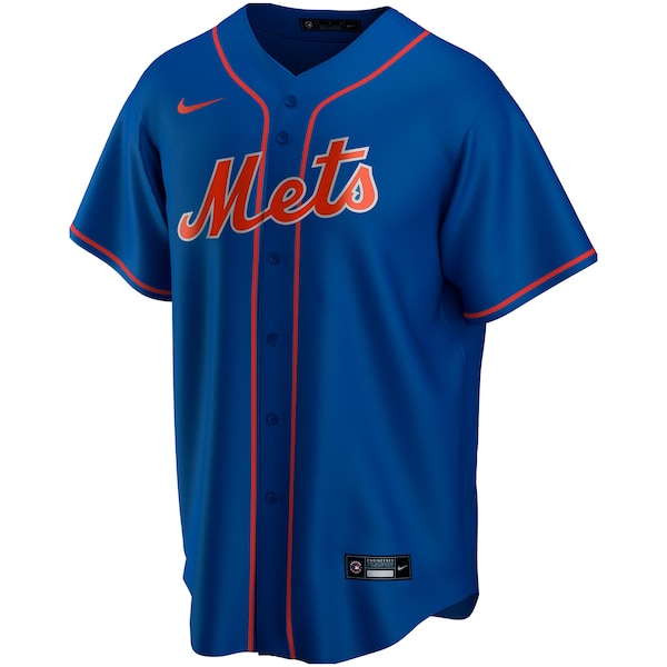 New York Mets Nike Alternate Replica Custom Jersey - Royal - Image 2