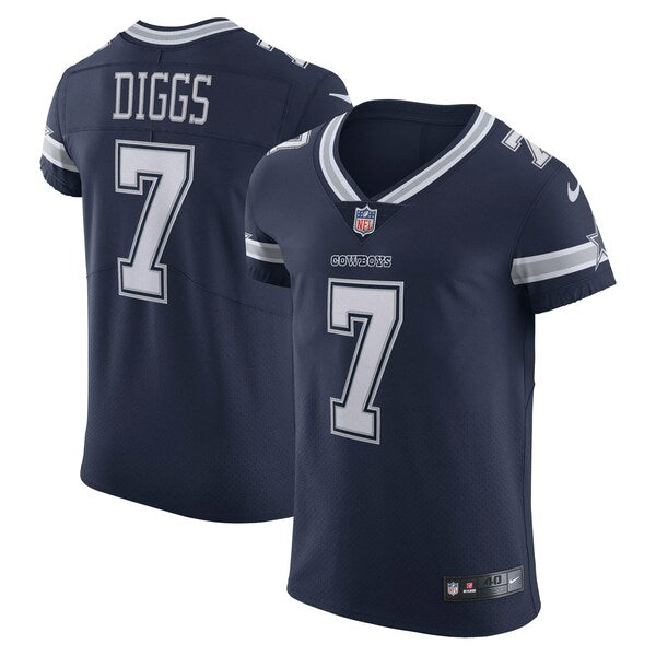 Trevon Diggs Dallas Cowboys Nike Vapor Elite Jersey - Navy/White - Image 2