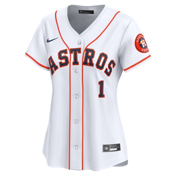 Carlos Correa Houston Astros Nike Women's Home Limited Player Jersey - White - Image 2