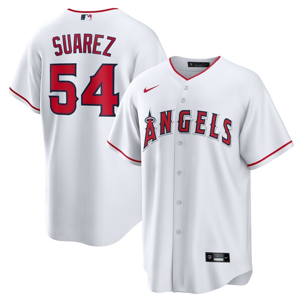 Jos¨¦ Suarez Los Angeles Angels Nike Home Replica Player Jersey - White