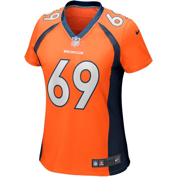 Mark Schlereth Denver Broncos Nike Women's Game Retired Player Jersey - Orange - Image 2