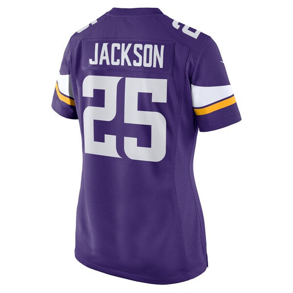 Theo Jackson Minnesota Vikings Nike Women's Home Game Player Jersey - Purple - Image 3