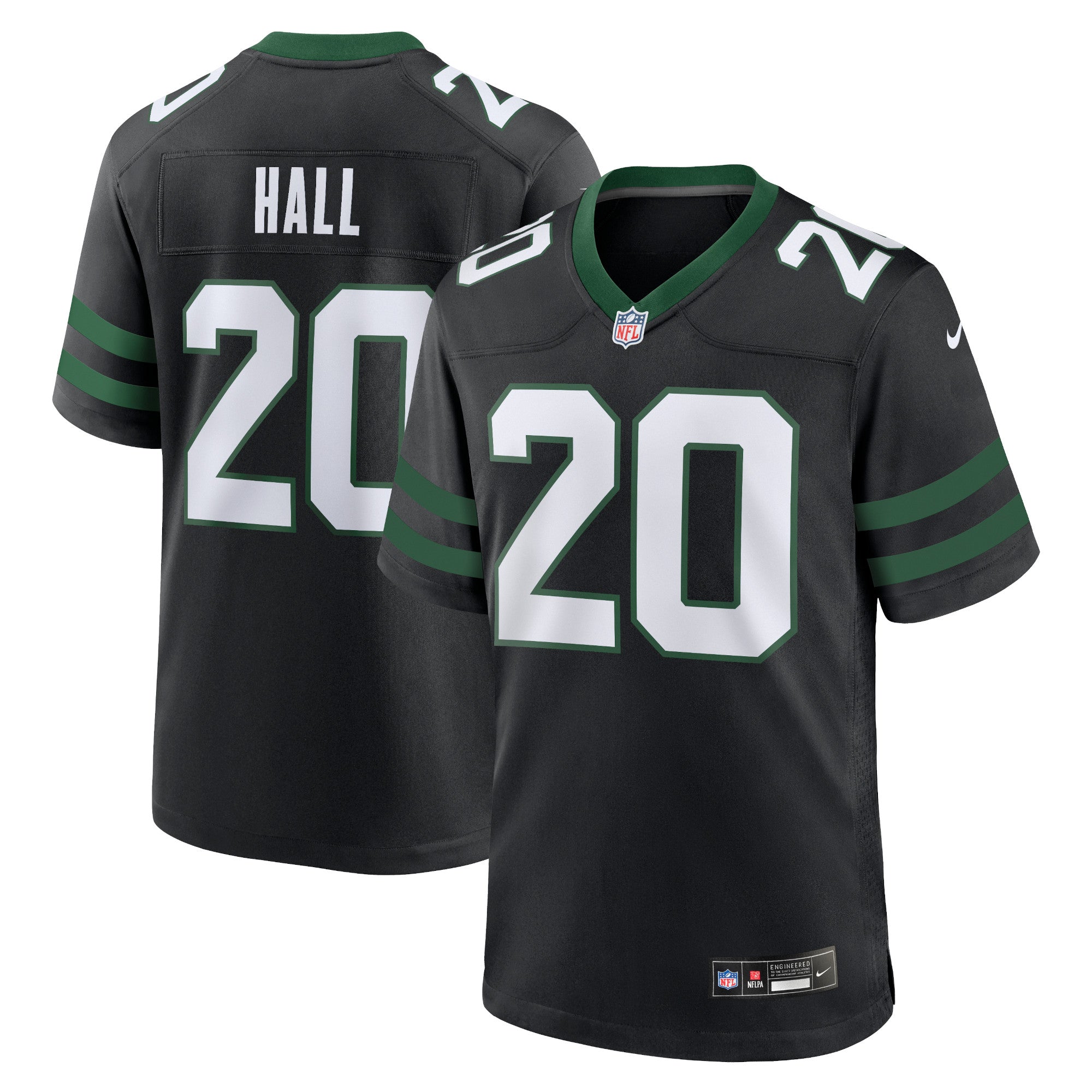 Breece Hall New York Jets Nike Game Jersey - Legacy Green - Image 7