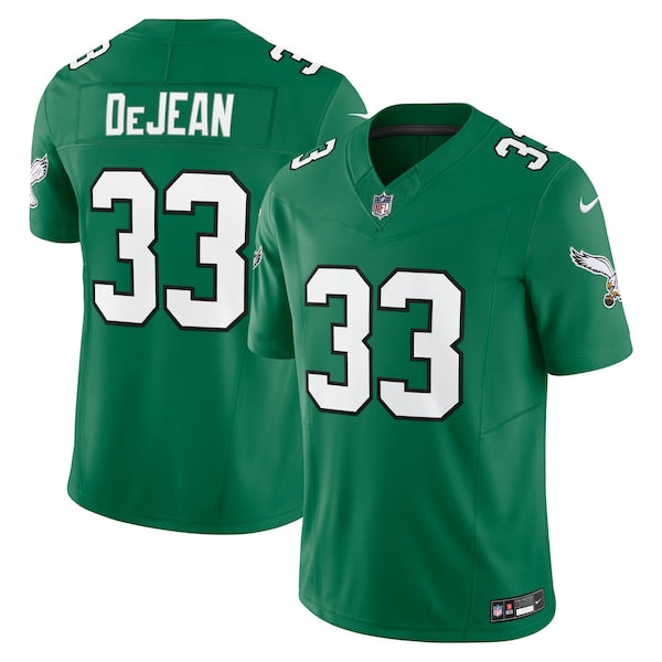 Cooper DeJean Philadelphia Eagles Nike Alternate 2 Vapor F.U.S.E. Limited Jersey - Kelly Green/Black/Green - Image 2