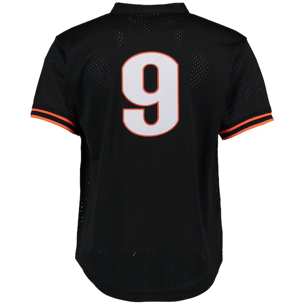 Matt Williams San Francisco Giants Cooperstown Mesh Batting Practice Jersey - Black - Image 3