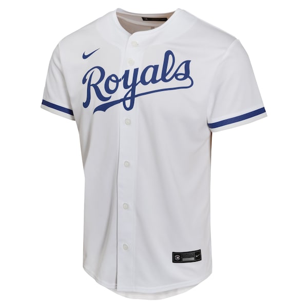 Bobby Witt Jr. Kansas City Royals Nike Youth Home Game Player Jersey - White - Image 2