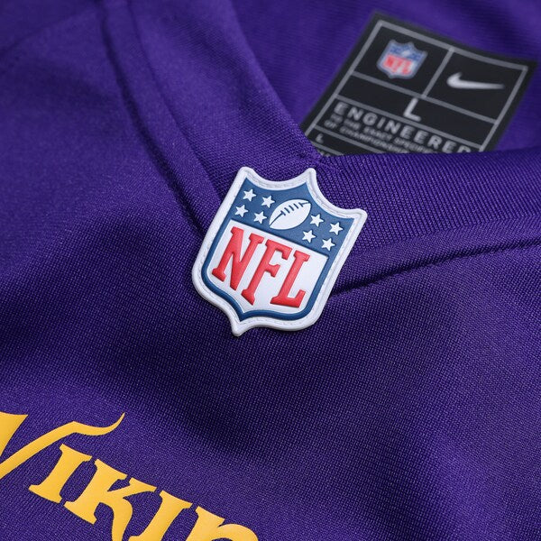 Jalen Redmond Minnesota Vikings Nike Game Jersey - Purple - Image 4