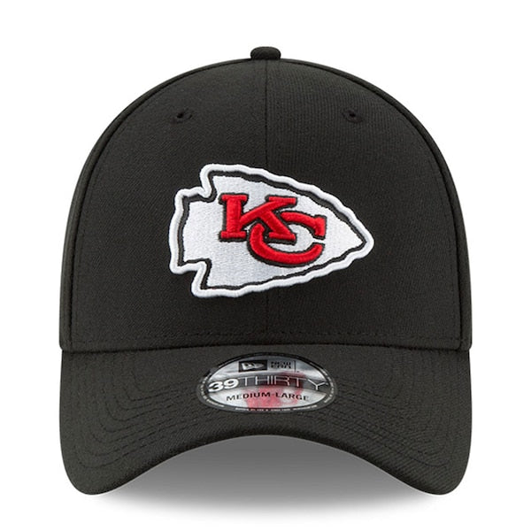 Kansas City Chiefs New Era Super Bowl LVIII Champions Side Patch 39THIRTY Flex Hat - Black - Image 2