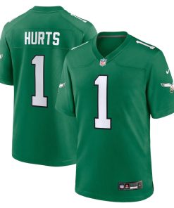 Jalen Hurts Philadelphia Eagles Nike Youth Game Jersey - Kelly Green