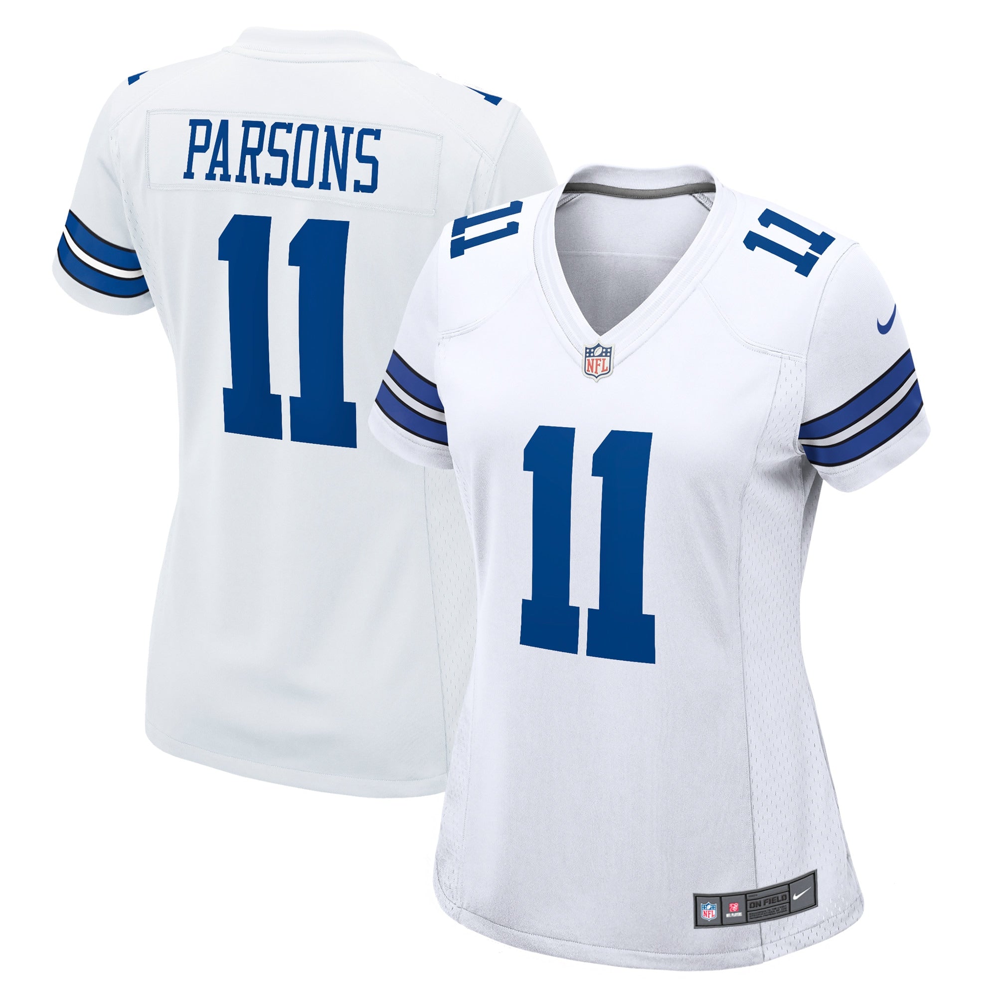 Micah Parsons Dallas Cowboys Nike Women's Game Player Jersey - Navy/White - Image 6