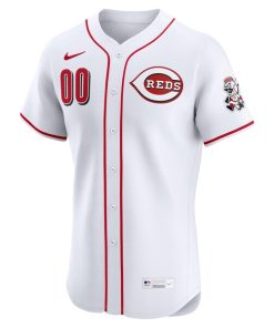 Alternative view of Cincinnati Reds Nike  Home Elite Pick-A-Player Retired Roster Jersey - White