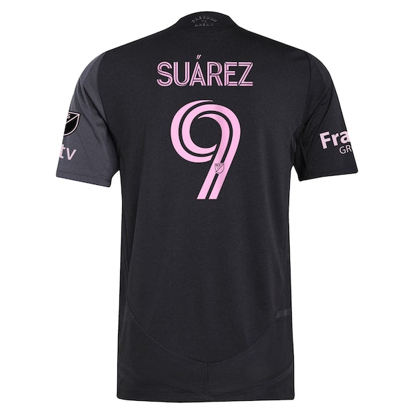 Luis Su¨¢rez Inter Miami CF adidas 2025 The Fortitude Kit Authentic Player Jersey - Black - Image 3