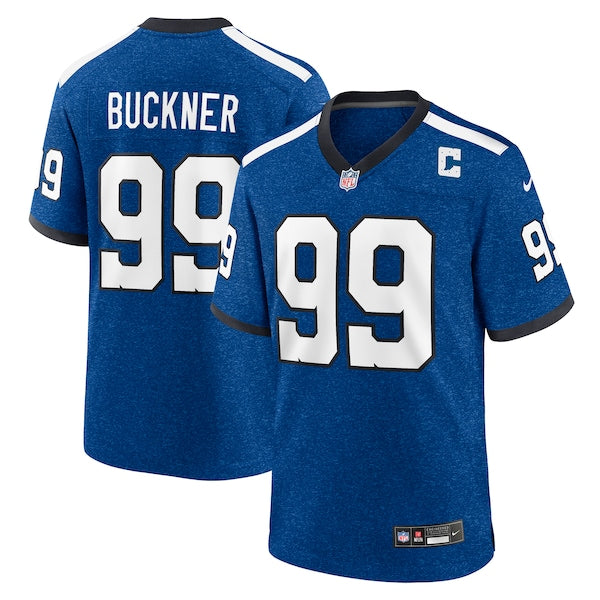 DeForest Buckner Indianapolis Colts Nike Indiana Nights Alternate Game Jersey - Royal/Royal - Image 4