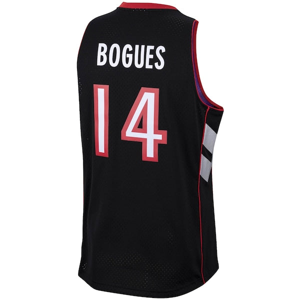 Muggsy Bogues Toronto Raptors 2001/02 Hardwood Classics Swingman Jersey - Purple - Image 3