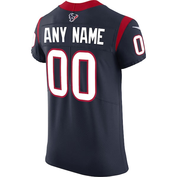 Houston Texans Nike Vapor Untouchable Elite Custom Jersey - Navy - Image 3