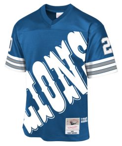 Alternative view of Barry Sanders Detroit Lions  Youth 1996 Throwback Fashion Jersey - Blue