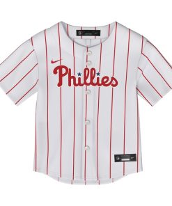 Alternative view of Bryce Harper Philadelphia Phillies Nike Toddler Replica 2.0 Player Jersey - White