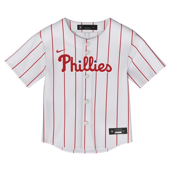 Bryce Harper Philadelphia Phillies Nike Toddler Replica 2.0 Player Jersey - White - Image 2