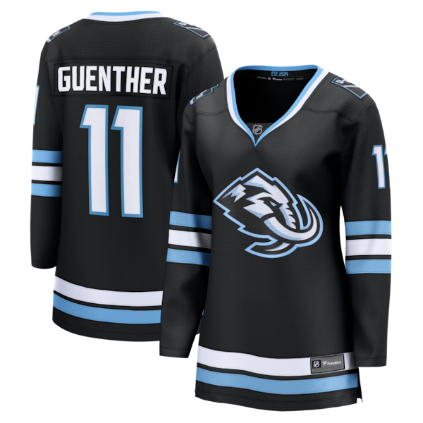 Dylan Guenther Utah Mammoth Women's Home Breakaway Player Jersey - Black