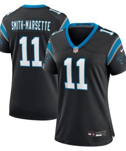 Ihmir Smith-Marsette Carolina Panthers Nike Women's Team Game Jersey -  Black