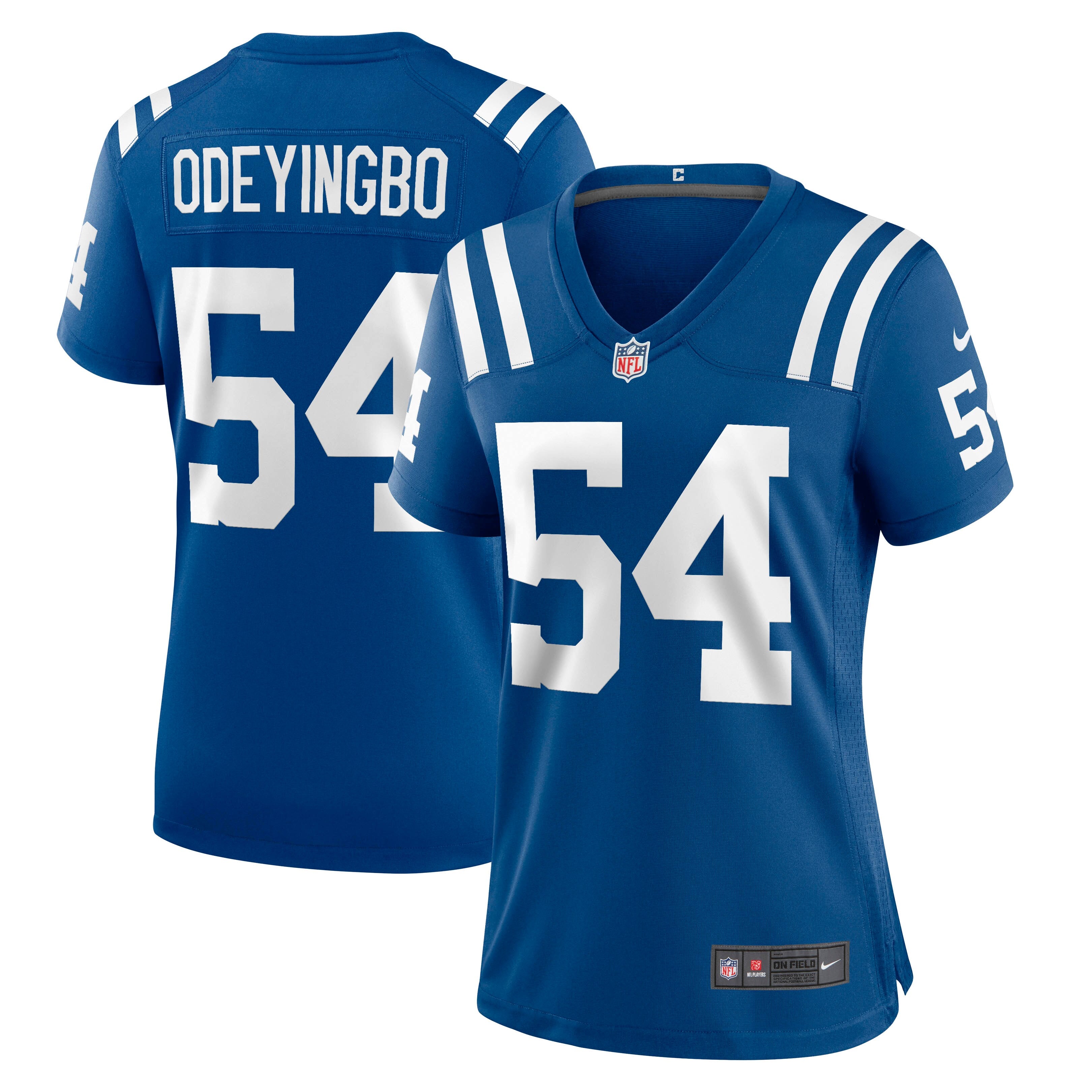 Dayo Odeyingbo Indianapolis Colts Nike Women's Indiana Nights Alternate Game Jersey - Royal/Royal - Image 3