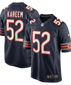 Khalid Kareem Chicago Bears Nike Team Game Jersey -  Navy