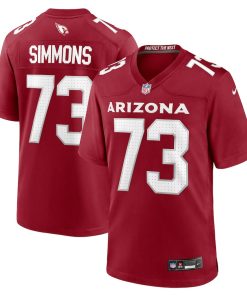 Lachavious Simmons Arizona Cardinals Nike Team Game Jersey -  Cardinal