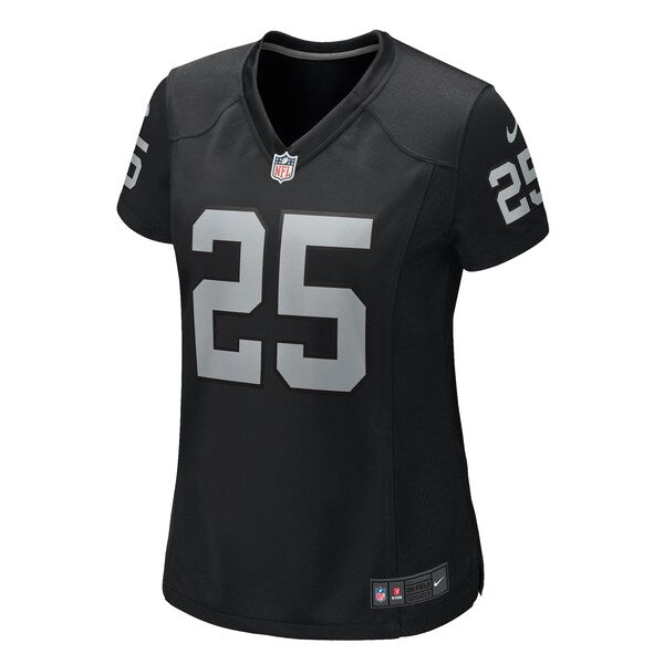 Decamerion Richardson Las Vegas Raiders Nike Women's Game Jersey - Black - Image 6