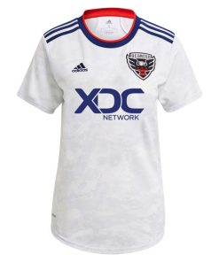 Alternative view of Russell Canouse D.C. United adidas Women's 2022 The Marble Replica Player Jersey - White