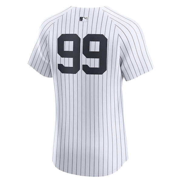 Aaron Judge New York Yankees Nike Home Elite Player Jersey - White - Image 3