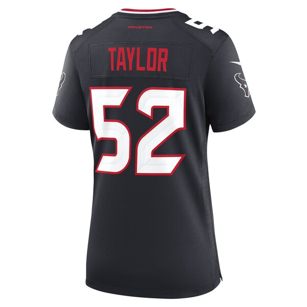 Darrell Taylor Houston Texans Nike Women's Team Game Jersey - Navy - Image 3