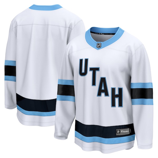 Utah Hockey Club Breakaway Blank Jersey - White/Black - Image 2