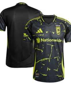 Columbus Crew adidas 2025 The Goosebumps Kit Authentic Jersey - Black