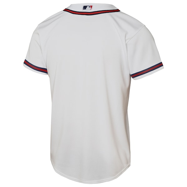 Atlanta Braves Nike Youth Home Replica Jersey - White - Image 3