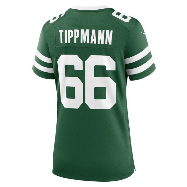 Joe Tippmann New York Jets Nike Women's Team Game Jersey - Legacy Green - Image 3