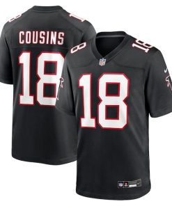 Kirk Cousins Atlanta Falcons Nike Youth Alternate Game Jersey - Black